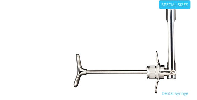 Dental Spritze 85mm für 2,2 ml Fläschchen