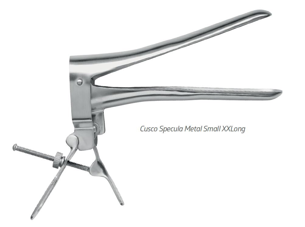 Cusco Metall Vaginal-Spekula, nicht isoliert, ohne Rauchrohr in div. Grössen