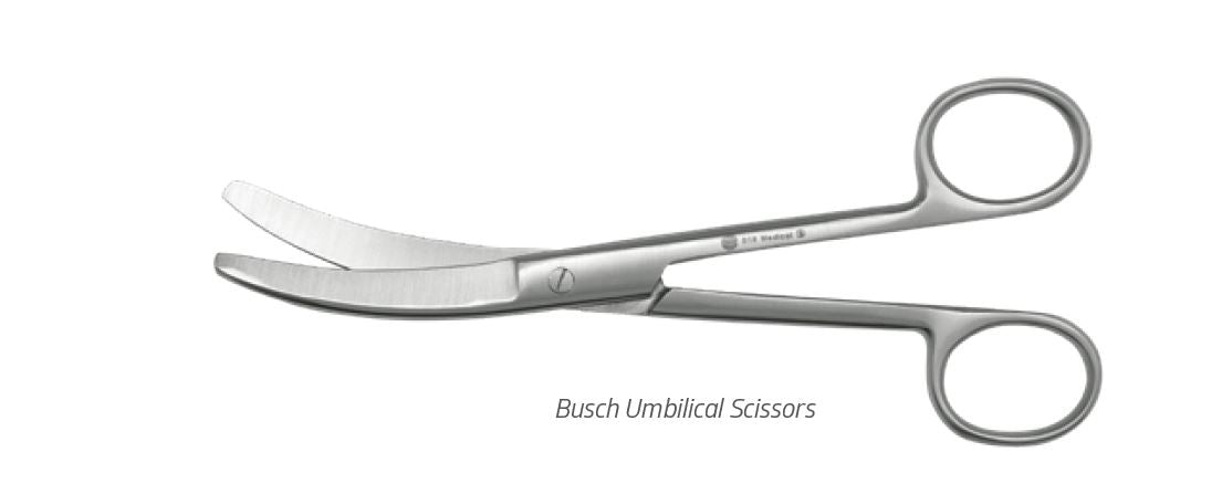 Busch-Nabelschnur-Schere 160 mm